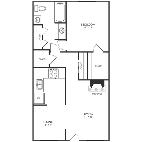 Xander Apartments One And Two Bedrooms Fort Worth Texas