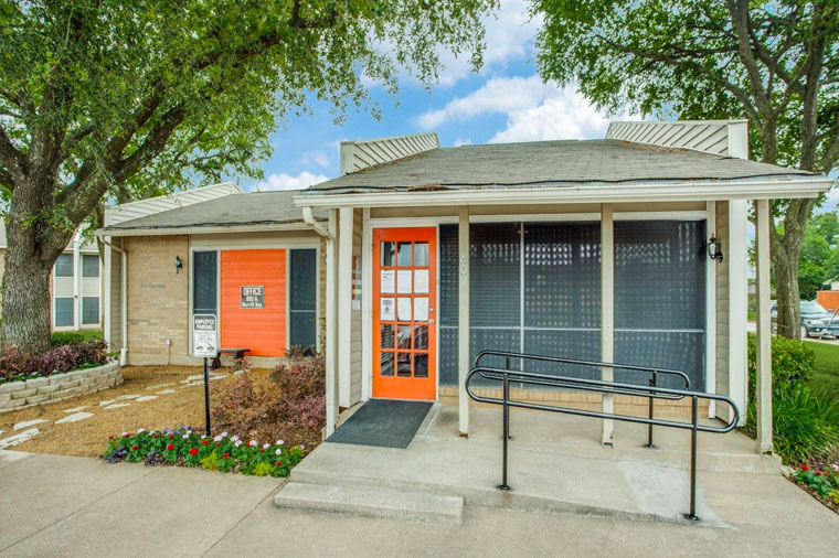 Meadows on Merrill Apartments, a residential community featuring One, Two, and Three bedroom