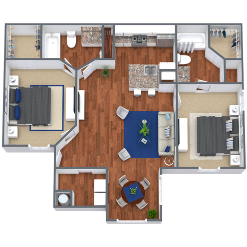 2 Bedroom Apartments for Rent