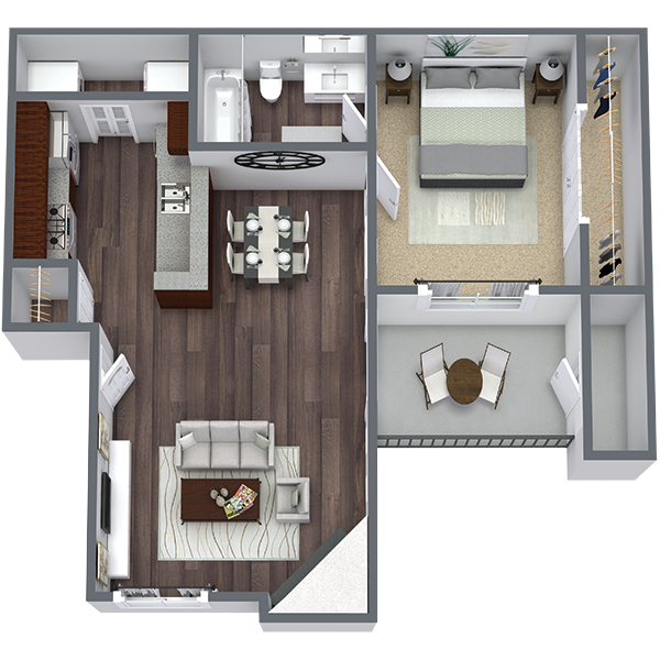1 Bedroom Apartment For Dallas, Dallas Texas House Plans