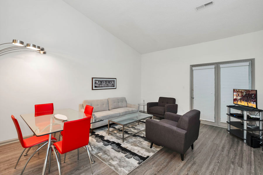 Enclave at Oakhurst Apartments offers two-bedroom floor plans