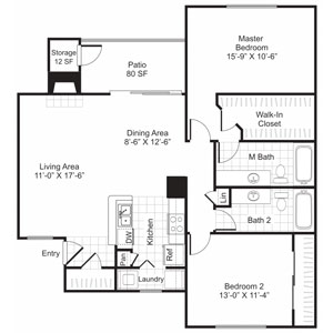 2 bedroom
